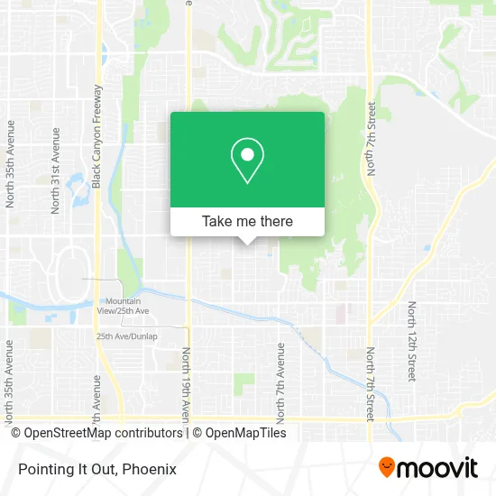 Pointing It Out map
