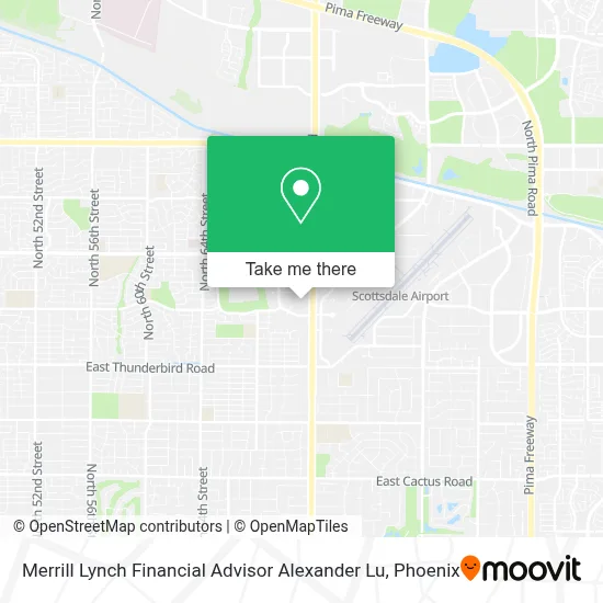 Merrill Lynch Financial Advisor Alexander Lu map