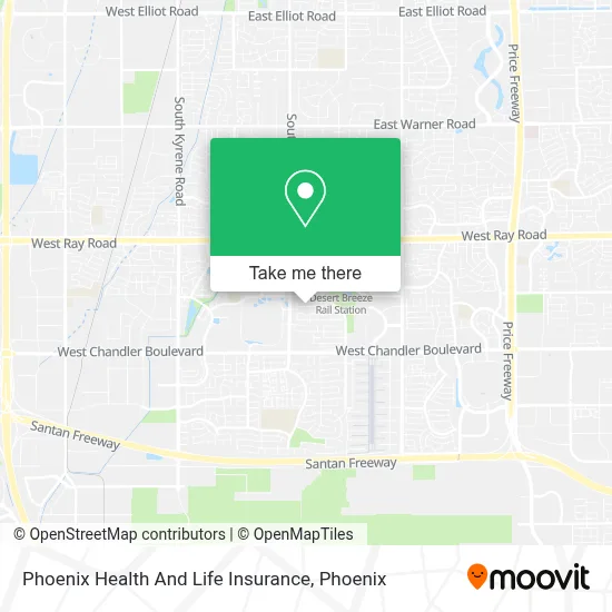 Phoenix Health And Life Insurance map