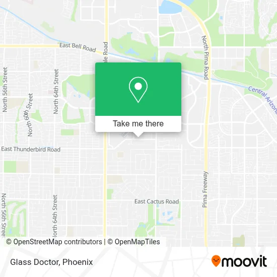 Glass Doctor map
