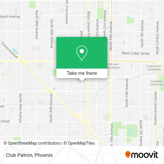 Club Patron map