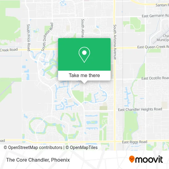 The Core Chandler map