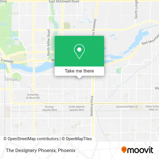 The Designery Phoenix map