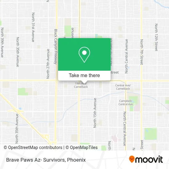 Brave Paws Az- Survivors map