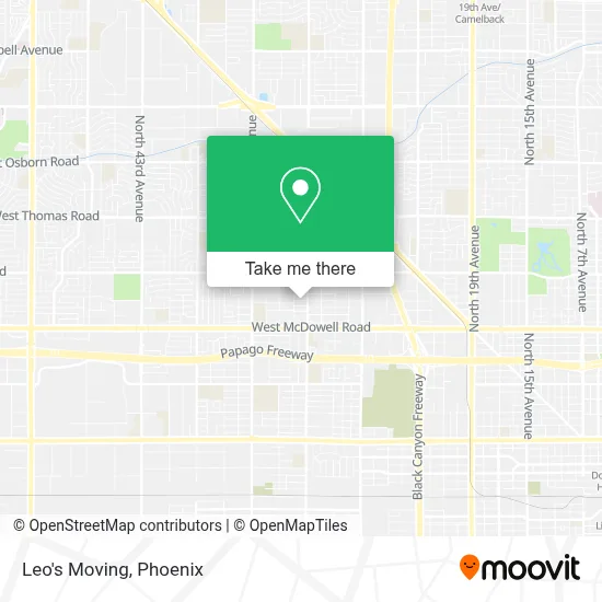 Leo's Moving map