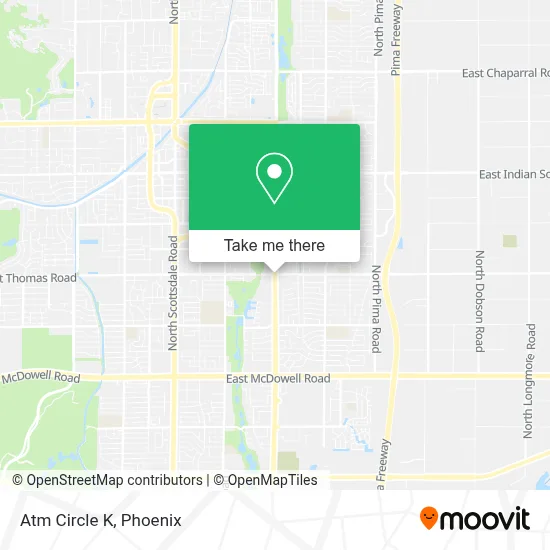 Atm Circle K map