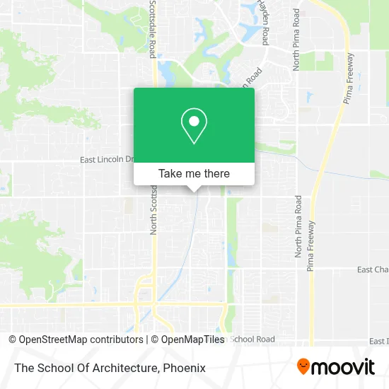 The School Of Architecture map