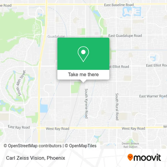 Carl Zeiss Vision map