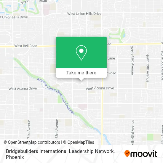 Bridgebuilders International Leadership Network map