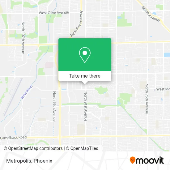 Metropolis map