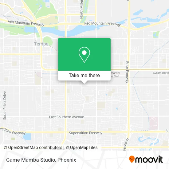 Game Mamba Studio map