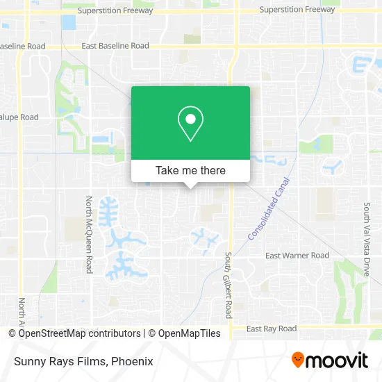 Sunny Rays Films map