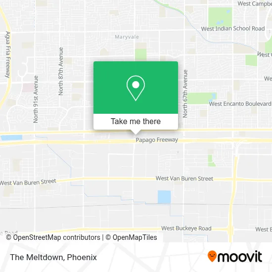 The Meltdown map
