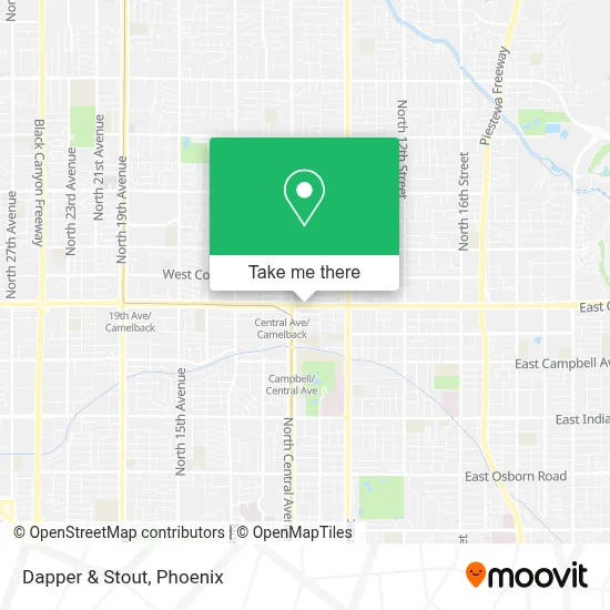 Dapper & Stout map