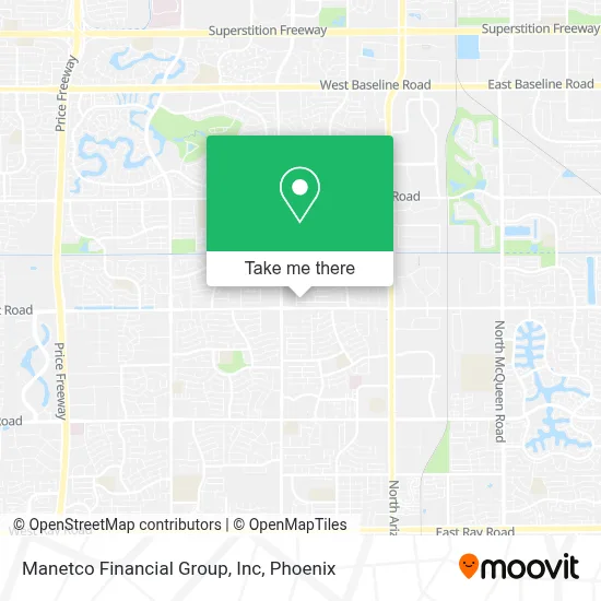 Manetco Financial Group, Inc map