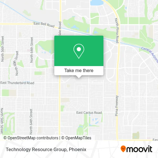 Technology Resource Group map