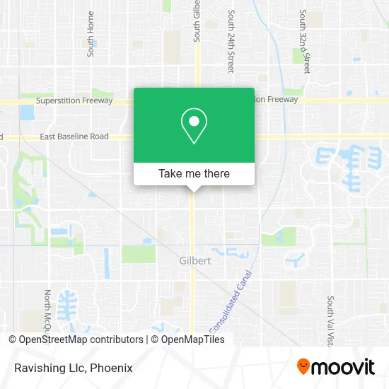 Ravishing Llc map