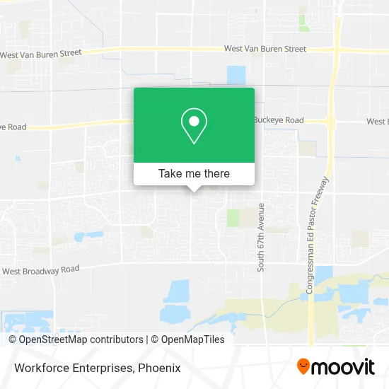 Workforce Enterprises map