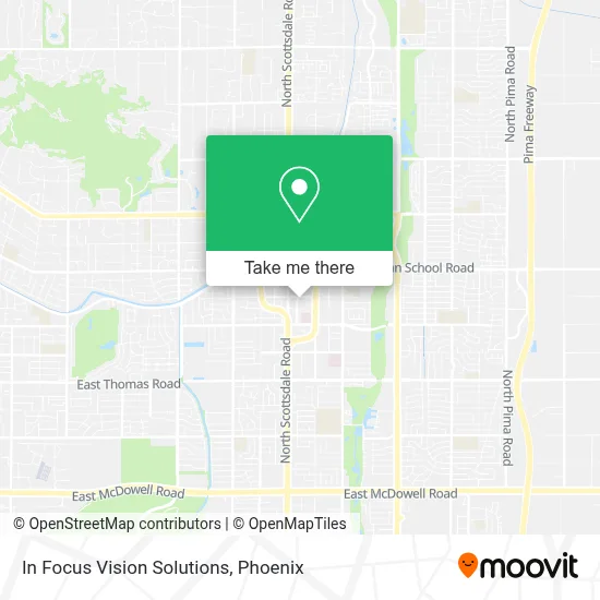 In Focus Vision Solutions map