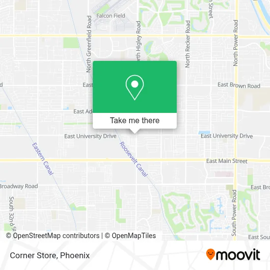 Corner Store map