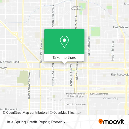 Little Spring Credit Repair map