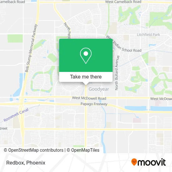 Redbox map