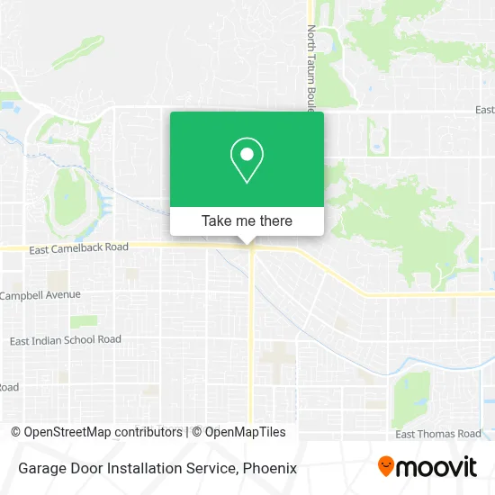 Garage Door Installation Service map