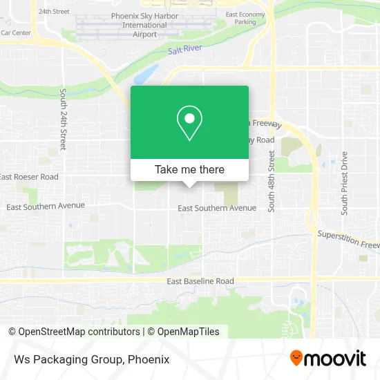 Ws Packaging Group map