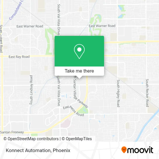 Konnect Automation map