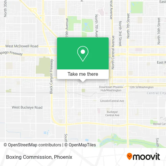 Boxing Commission map