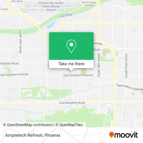 Ampletech Refresh map