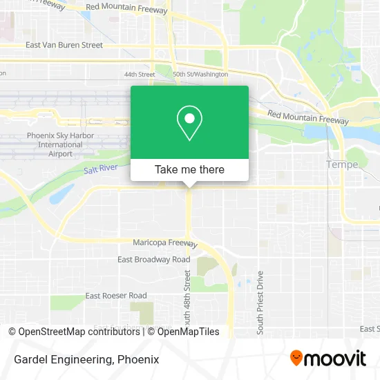 Gardel Engineering map