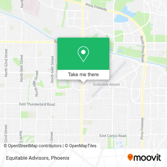 Equitable Advisors map