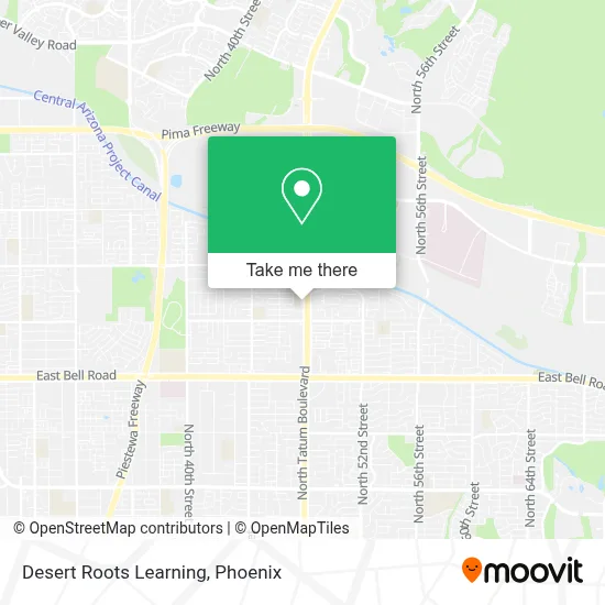 Desert Roots Learning map