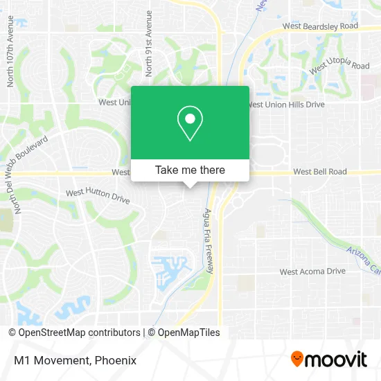 M1 Movement map