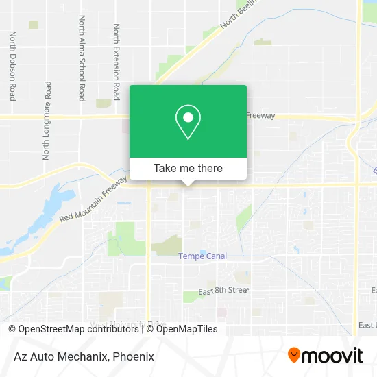 Az Auto Mechanix map