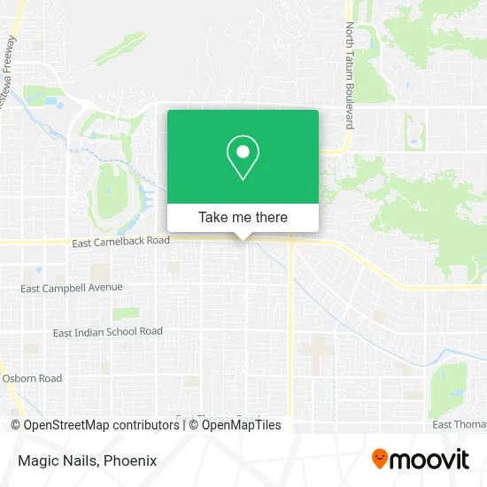Magic Nails map