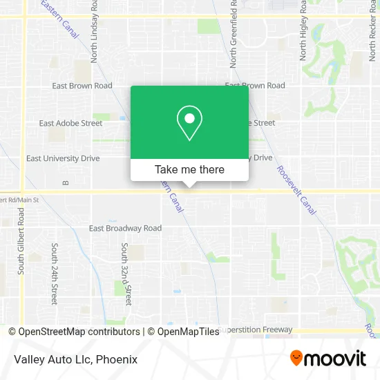 Valley Auto Llc map