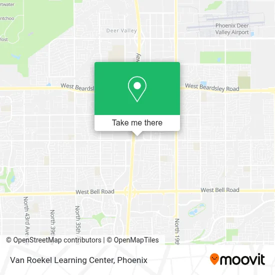 Van Roekel Learning Center map