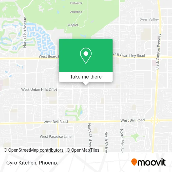 Gyro Kitchen map