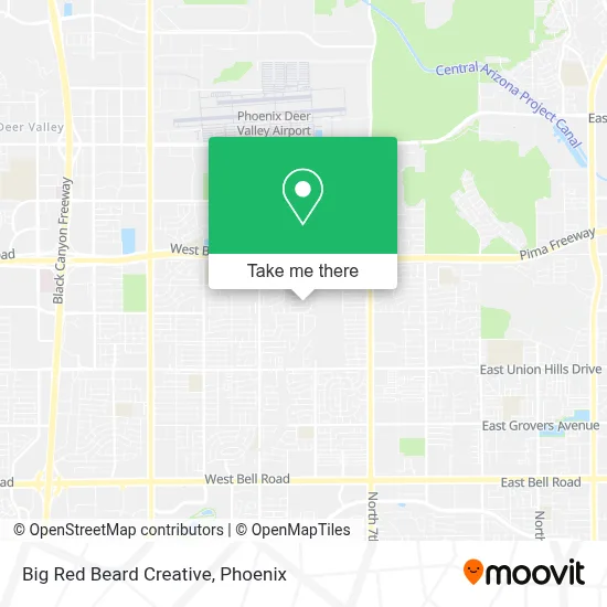 Big Red Beard Creative map