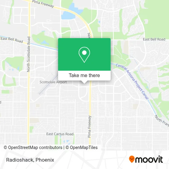 Radioshack map