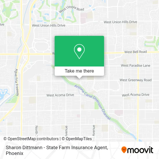 Sharon Dittmann - State Farm Insurance Agent map