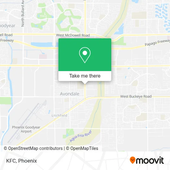 Kfc map