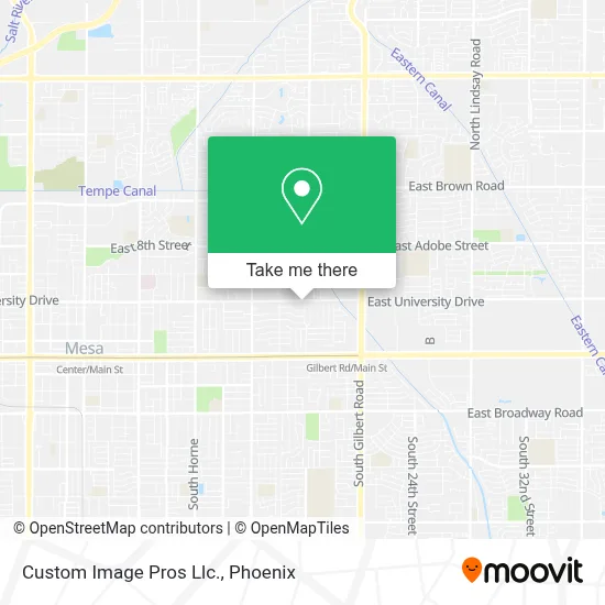 Custom Image Pros Llc. map