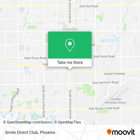 Smile Direct Club map