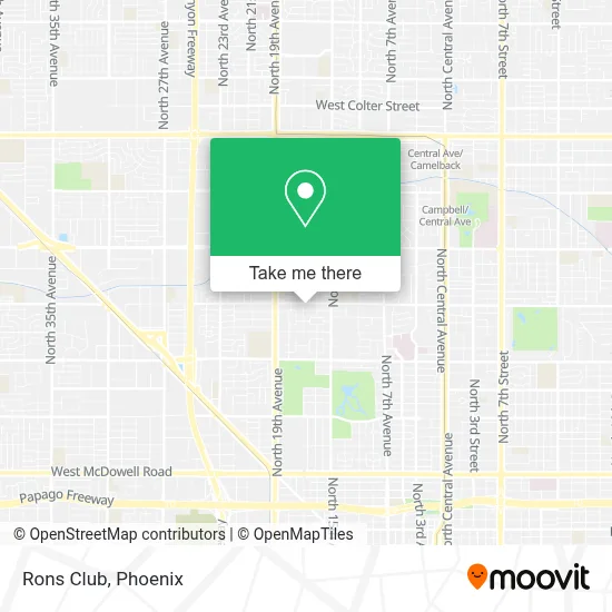 Rons Club map