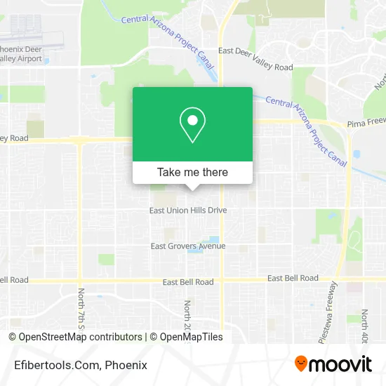 Efibertools.Com map