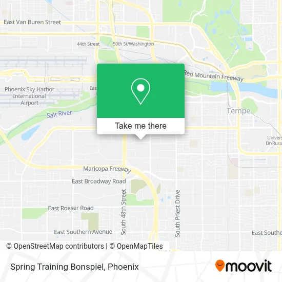Spring Training Bonspiel map