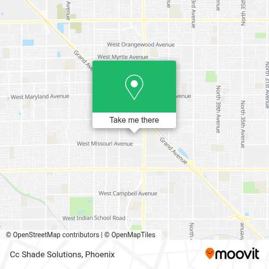 Cc Shade Solutions map